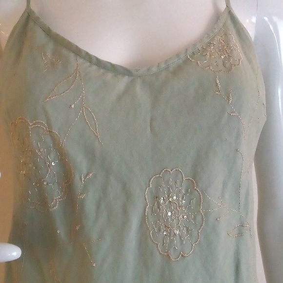 ***HOST PICK!!*** Mint-Green, High/Low-Hemmed Fully-Lined Sundress - Picture 2 of 4
